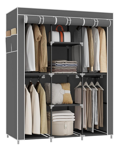 Portable Closet Wardrobe, Bedroom Clothes Closet Storage Org