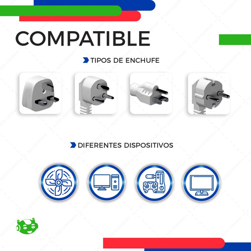 Adaptador De Corriente Clavija Universal Internacional Viaje