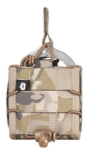 Porta Algema Locked Invictus Colete Cinto Molle Multicam