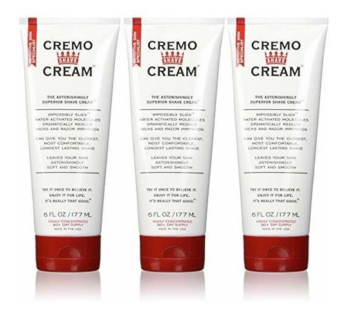 Cremo Original Crema Para Afeitar, Crema De Afeitar Sorprend