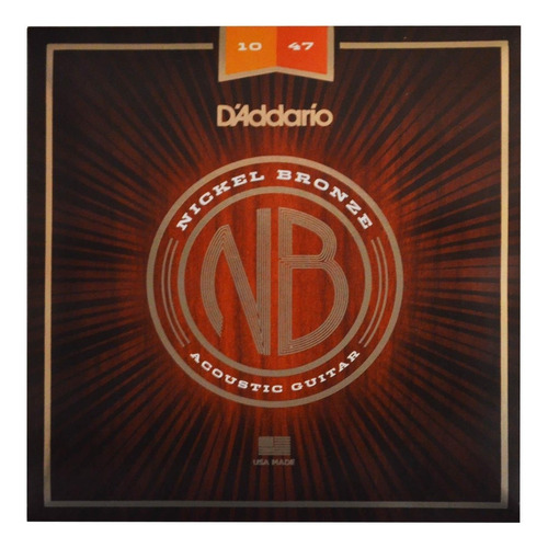 Encordadura Daddario Nb1047 Para Guitarra Acústica