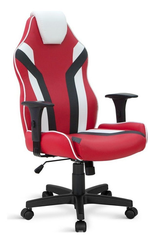 Cadeira Gamer Giratória Relax 5033 Braços 8317 Cor Vermelho