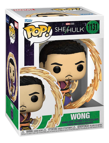 ¡funko Pop! Marvel: She-hulk - Wong, 1 Pieza