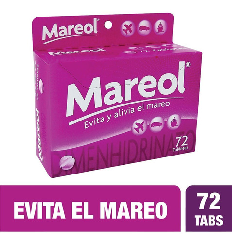 Mareol Evita Y Alivia El Mareo X 72 - Unidad a $685