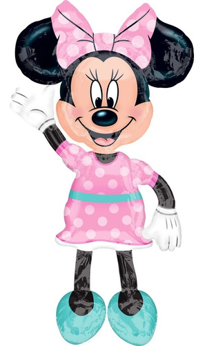 Globo Minnie Mouse Gigante Caminante Anagram Apto Helio