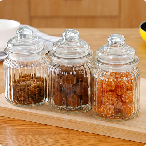 10 Carameleras Vidrio Souvenir Frascos Bomboneras Confite