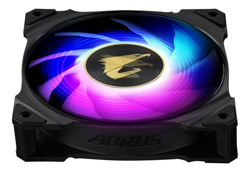 Imagen 5 de 5 de Cooler Gabinete Aorus Argb 120mm 1700rpm