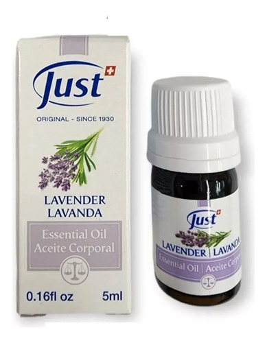 Aceite De Lavanda X 5 Ml Swiss Just 