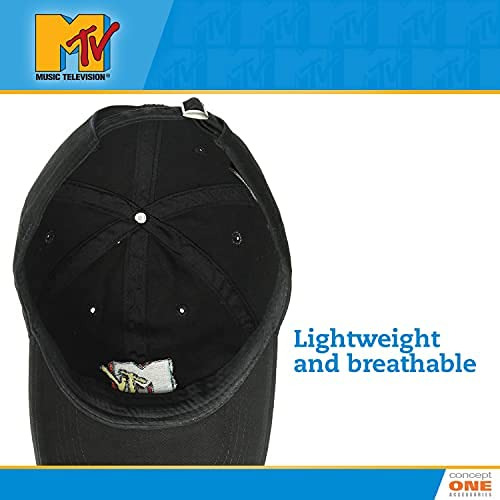 Gorra De Béisbol Ajustable Algodón Bordado Color Negro Talla