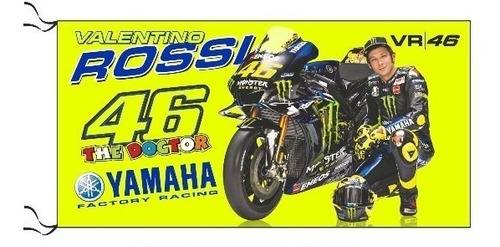 Bandera Valentino Rossi 