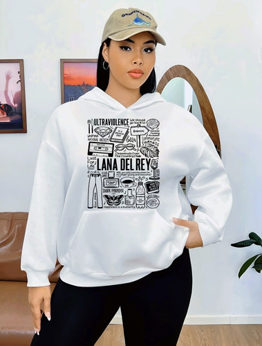 Sudadera Lana Del Rey | Subtitulos