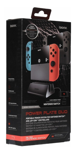 Cargador Portátil Para El Control Nintendo Switch Dreamgear
