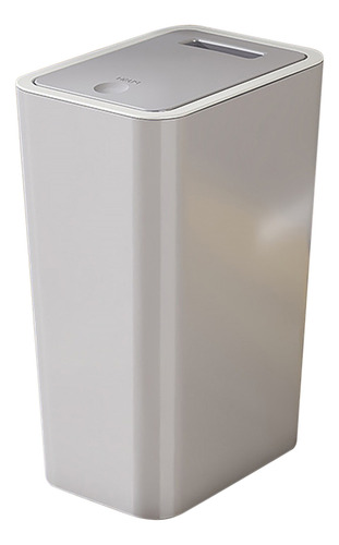 Cubo De Basura Para Baño, Bote De Basura Con Prensa De Tapa