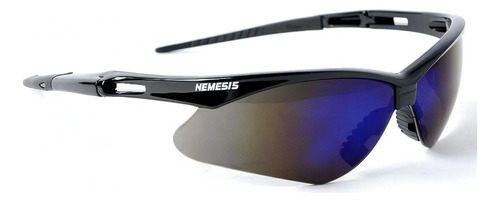 Óculos Nemesis Lente Azul Espelhada Proteção Uv Ciclismo Cor Azul Fumê