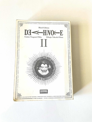 Death Note Tomo 2 Black Edition Manga Libro