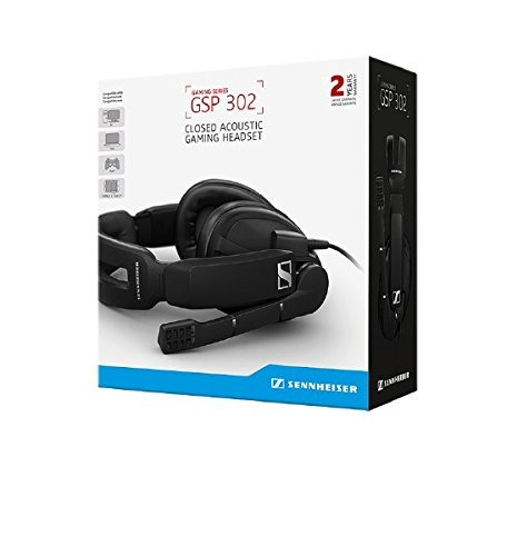 Sennheiser Gsp 300 Auriculares De Juego Negro