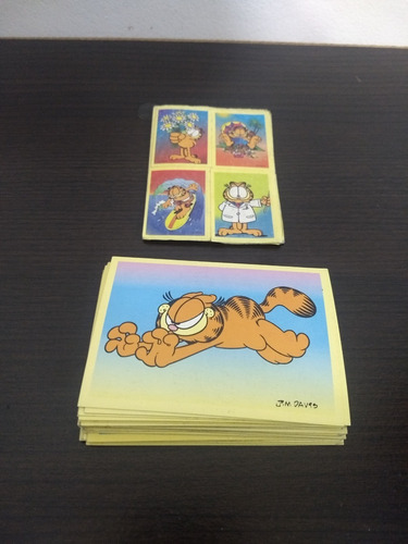 26 Tarjetas Garfield Lote Figuritas Album 1997 + 6 Stickers