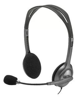 Audífonos De Diadema Logitech H111 Gris