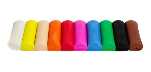 Plastilina Escolar Kores 10 Colores 200gr