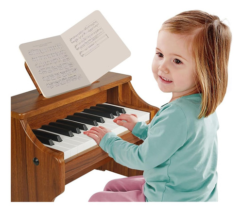Piano De Madera 25 Teclas Para Niños