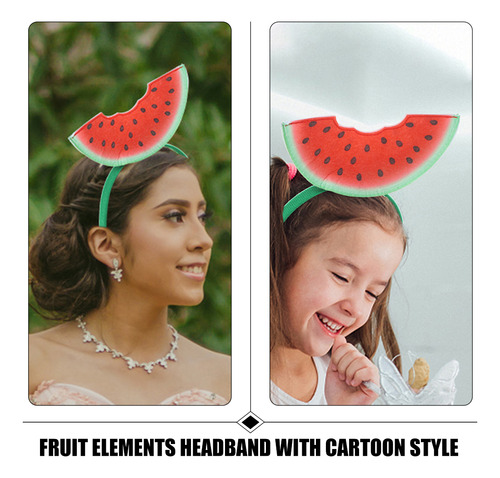 Diadema Divertida Para Fiestas De Verano, 2 Unidades