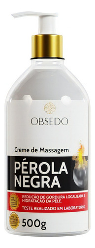  Creme Termoativo Massagem Perola Negra Pimenta Reduz Medidas