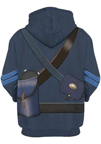 Marsvook 3d Printed Pullover Hoodie Costume Para Ee. Uu. Fam