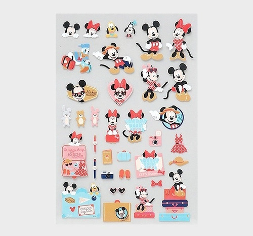 Set Stickers Minnie And Mickey Modelo 3