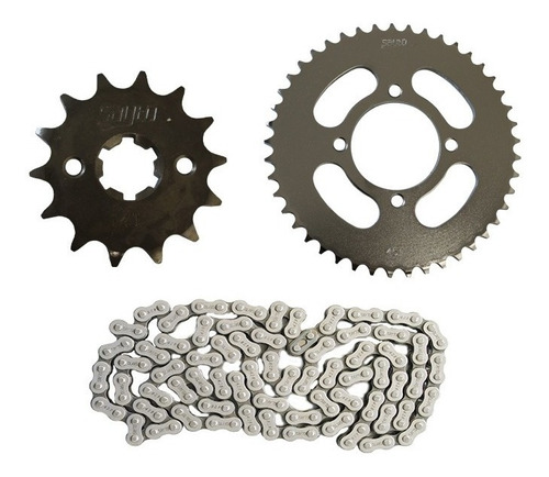 Kit De Sprocket Piñon Y Cadena Yamaha Ybr125