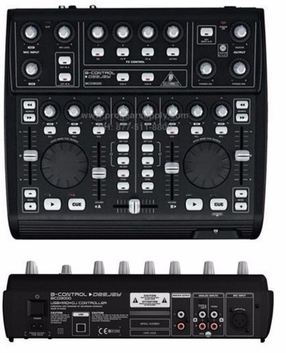 Controlador Dj Bcd3000 Behringer Mixer Mac Usb