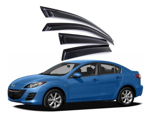 Tejas Deflectores Mazda 3 Sedan All New 2011