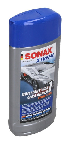 Cera Xtreme Sonax Cera Y Polish Brilliant Wax Incoloro 500ml