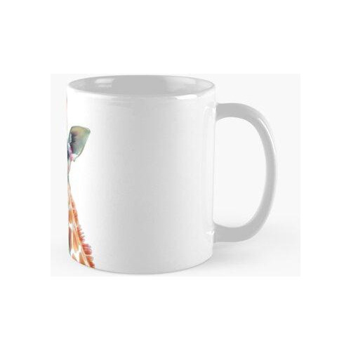 Taza Jirafa Con Chicle Y Gafas De Sol Calidad Premium