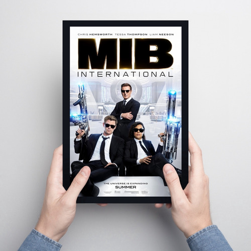 Cuadro 20x30 Pelicula Men In Black International