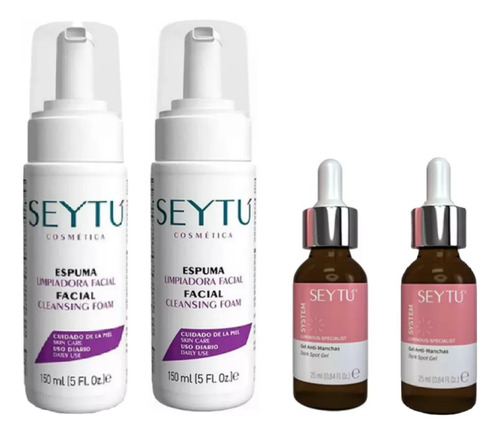 Kit Aclarador Anti Manchas Seytú X2