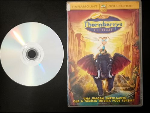 Dvd Original Dublado Os Thornberrys O Filme Nickelodeon (Usado)