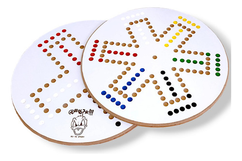 Juego De Mesa No Te Enojes Damas Chinas / 4 Y 6 Jugadores