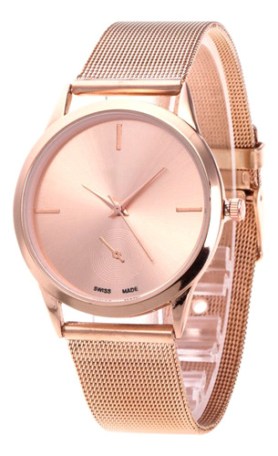 Reloj De Moda Con Correa De Acero Inoxidable, Estilo Empresa