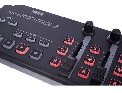 Controlador Midi Korg Nanokontrol 2 Negro - B Stock