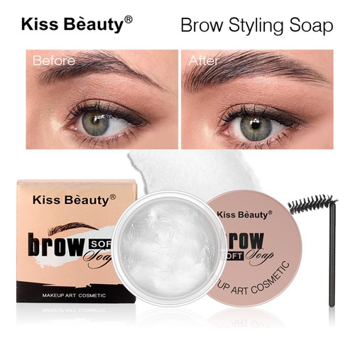 Kissbeauty-crema For Estilizar Cejas Salvajes, Jabón For