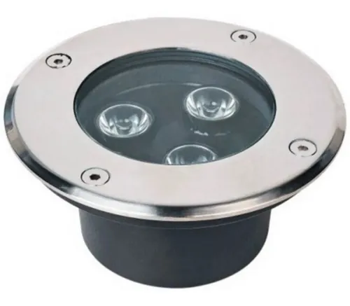 comprar Bala De Piso Led 3w Luz Fría Para Exteriores Y Jardines