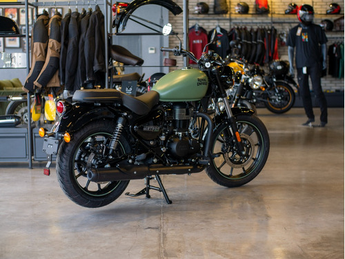 Meteor 350 Fireball Matt Green 1er Service Gratis