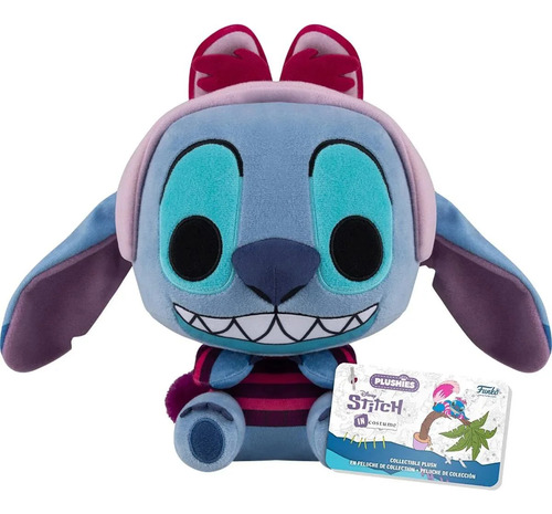 Funko Pop Plush: Disney - Stitch Como El Gato Sonriente