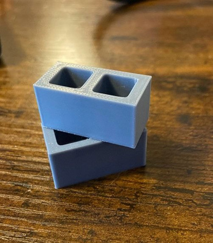 Ladrillos Para Maquetas Escala 1:12 Impreso En 3d 50pz