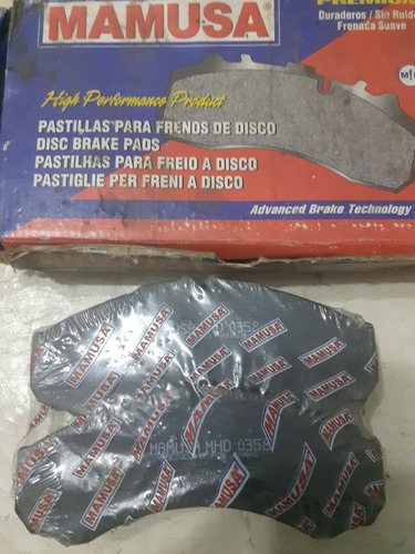 Imagen 1 de 2 de Pastillas De Frenos Iveco/renault Camión Mhd 0358 Mamusa