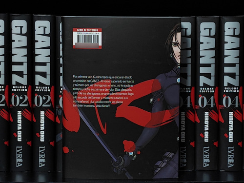 Manga Gantz Edicion Deluxe Tomo 5, Editorial Ivrea