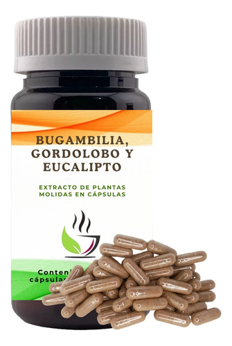 Té De Hierbas Bugambilia Gordolobo Y Eucalipto 65 C4psulas