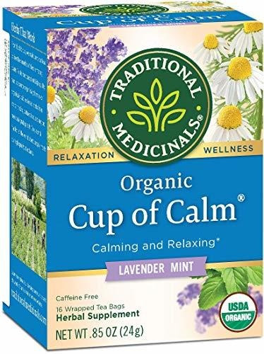 Té Orgánico Relajante Lavanda Menta (pack 3) - 48 Bolsitas