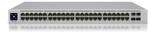 Switch De 48 Puertos Ubiquiti 48g Poe+ 600w 4sfp+ Capa 3