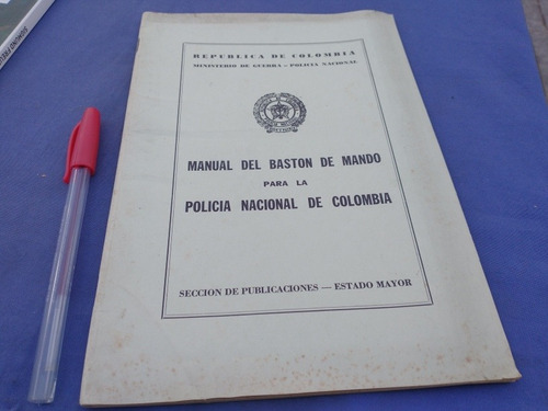 Manual Del Baston De Mando Policia Nacional De Colombia